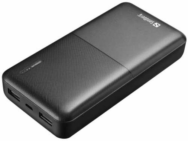 Acumulator extern Sandberg 320-42 Saver, 20000 mAh, negru